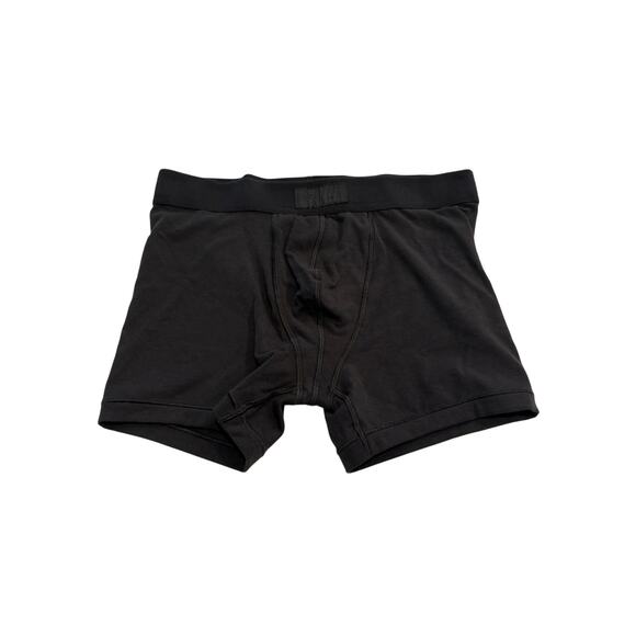 3 Pack SKIMS Men's Cotton 3" Inseam Boxer Brief Underwear Onyx Black Size Small - Picture 6 of 12